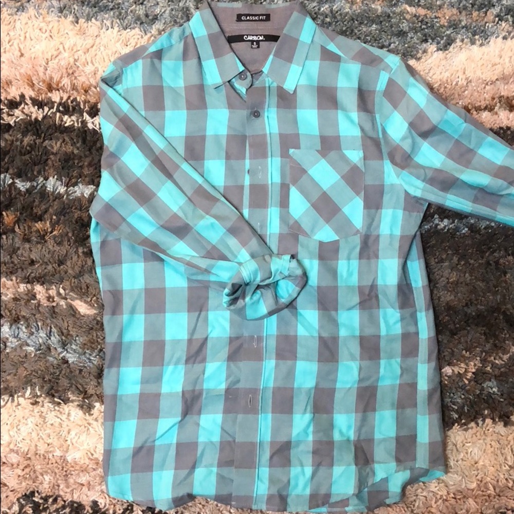 Carbon Button Down Shirt